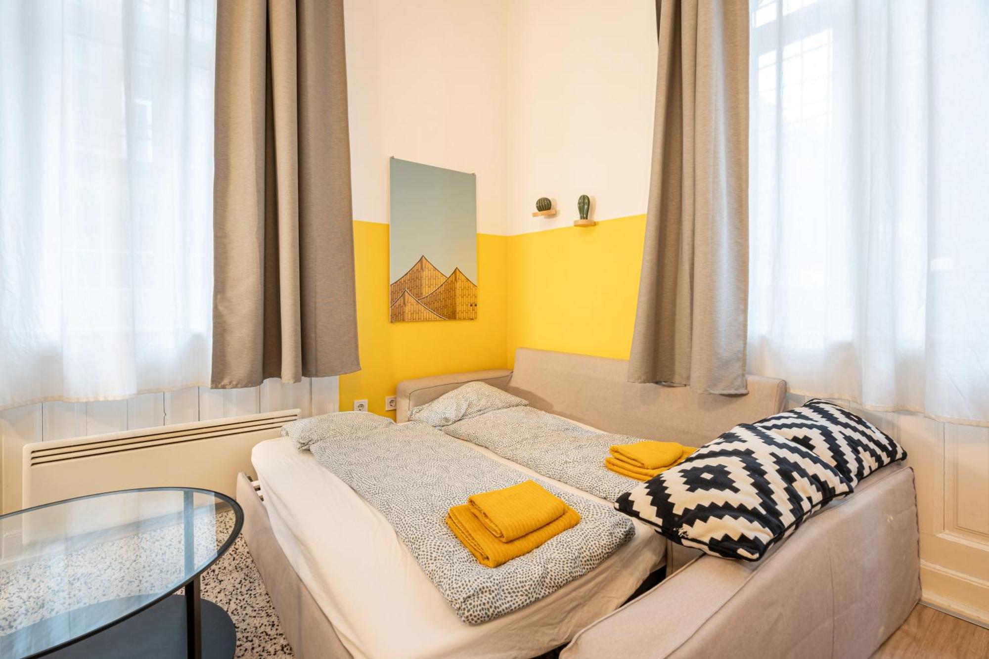 Charming Studio In The Heart Of The Jewish Quarter W41 Yellow Budapest Kültér fotó
